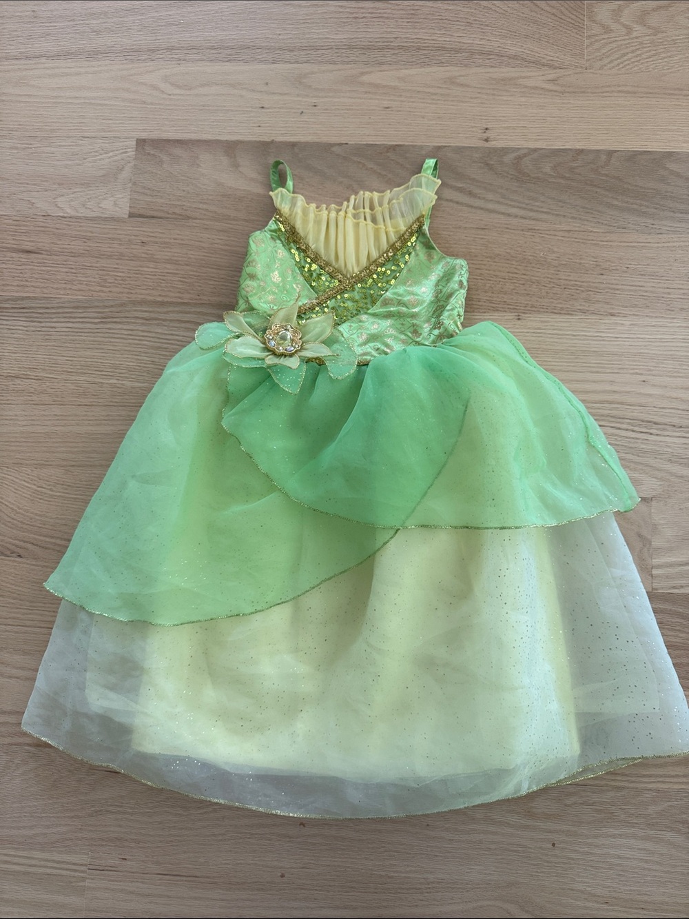 Disney | Tiana Green Princess Dress for Kids